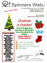 click to view our Christmas in October 2010 newsletter!